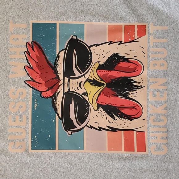 Chicken Butt Shirt, size XL - Picture 2 of 4